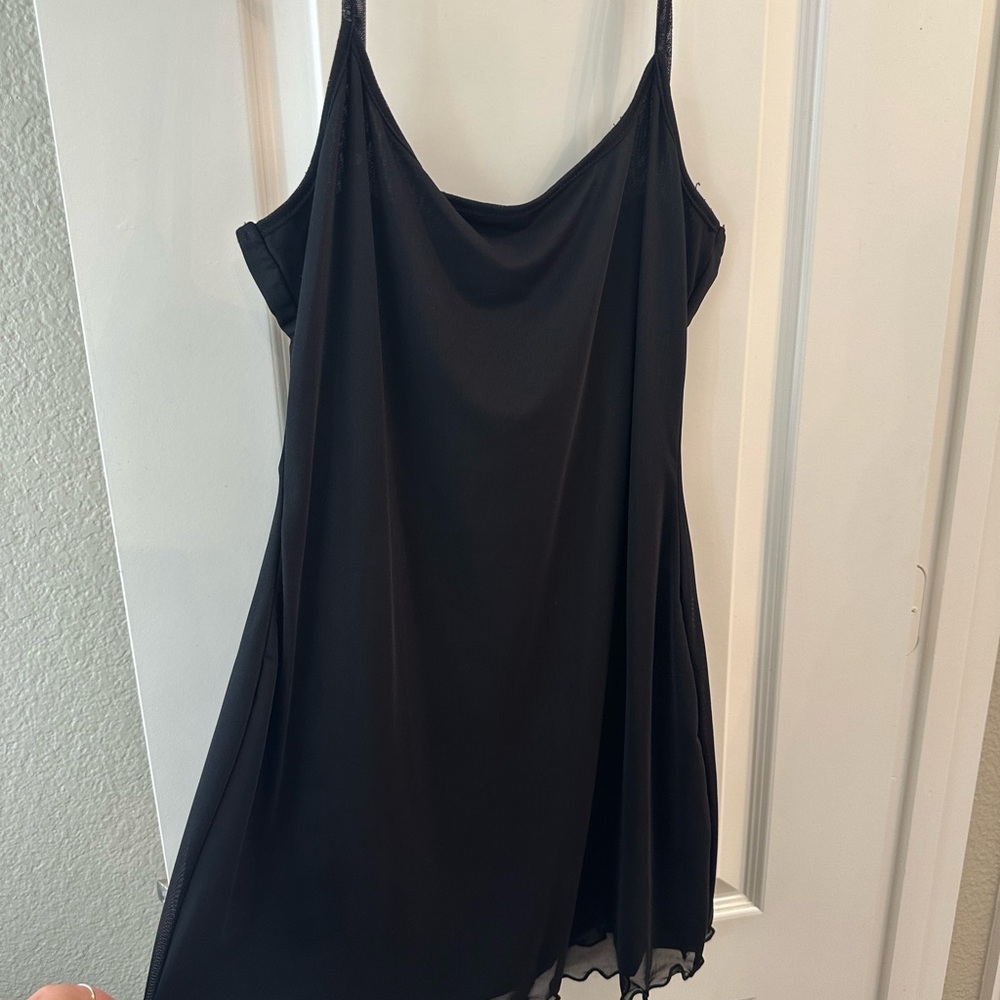 SHEIN Black Mini Dress